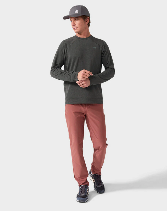 Stio Trax Power Grid Crew - Mens Raven