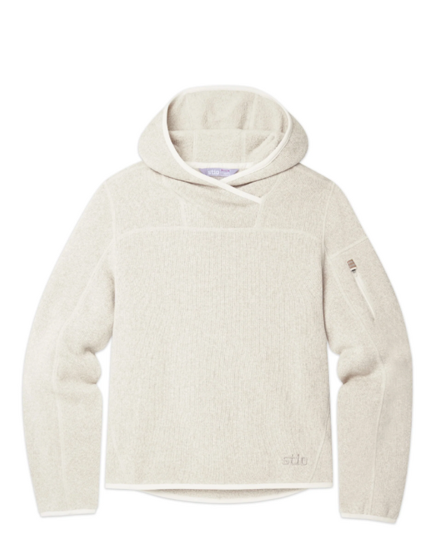Stio Sweetwater Fleece Hoodie - Womens Mountain Goat Heather