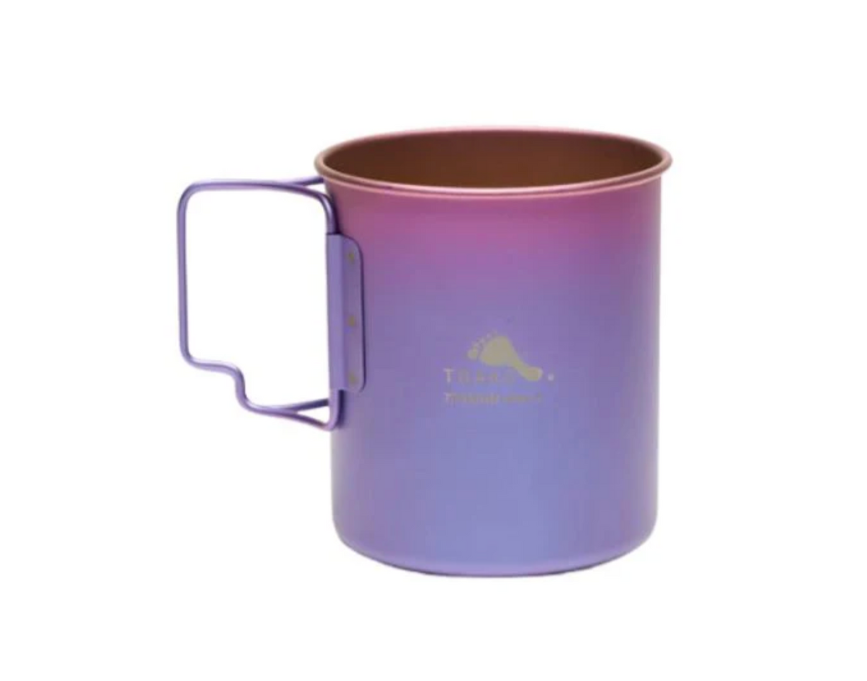 TOAKS Outdoors LIGHT Titanium 450ml Cup Rainbow
