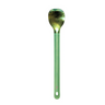 TOAKS Outdoors Titanium Long Handle Spoon with Polished Bowl Green