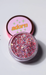 Adorn Designs LLC Biodegradable Glitter Rainbow Heart