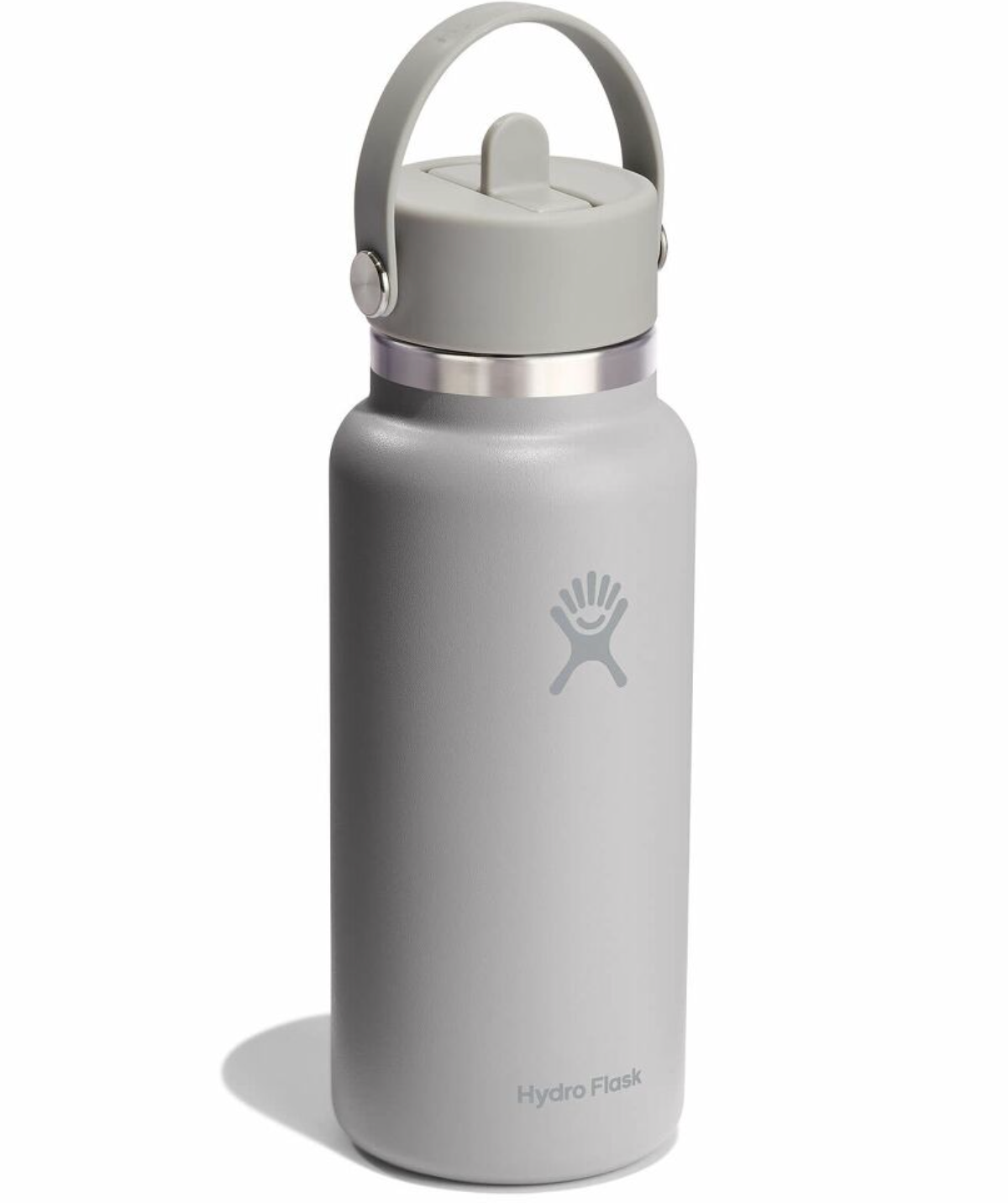 Hydroflask Neptune Logo 32oz Wide Mouth w/Flex Straw Birch