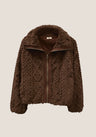 So Cozy Cable Jacket - Women's