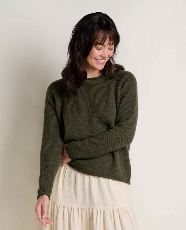 Toad & Co. Alpineglo Sweater - Womens Olive