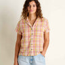 Toad & Co. Camp Cove Shirt - Womens Gold Pattern