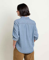 Piñon Soft Denim Long Sleeve Shirt - Women's