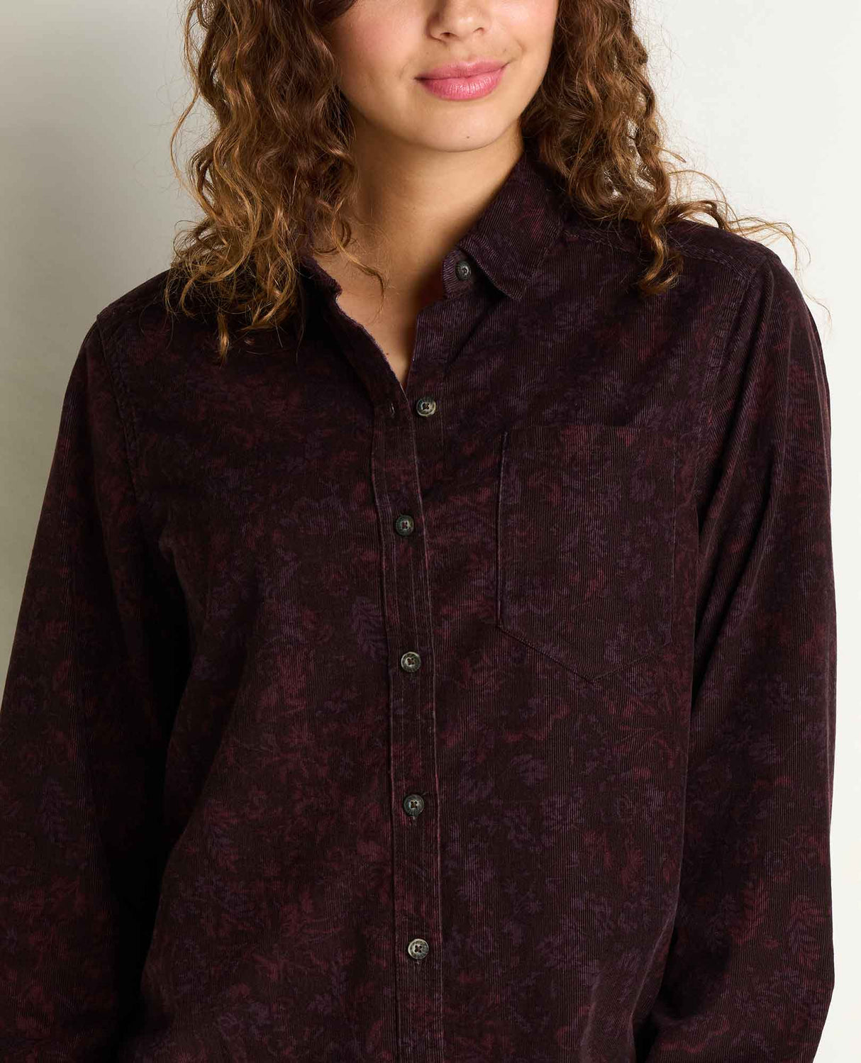 Cattail Cord Long Sleeve Shirt - Women's