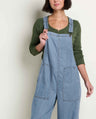 Piñon Soft Denim Wide Leg Overall - Women's