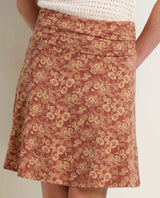 Toad & Co. Chaka Skirt - Womens Copper Print / M