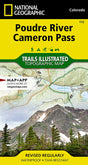 National Geographic Maps Poudre River, Cameron Pass Map