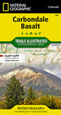 National Geographic Maps Carbondale, Basalt Map