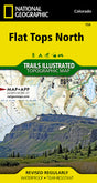 National Geographic Maps Flat Tops North Map