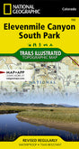 National Geographic Maps Elevenmile Canyon, South Park Map