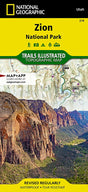 National Geographic Maps Zion National Park Map