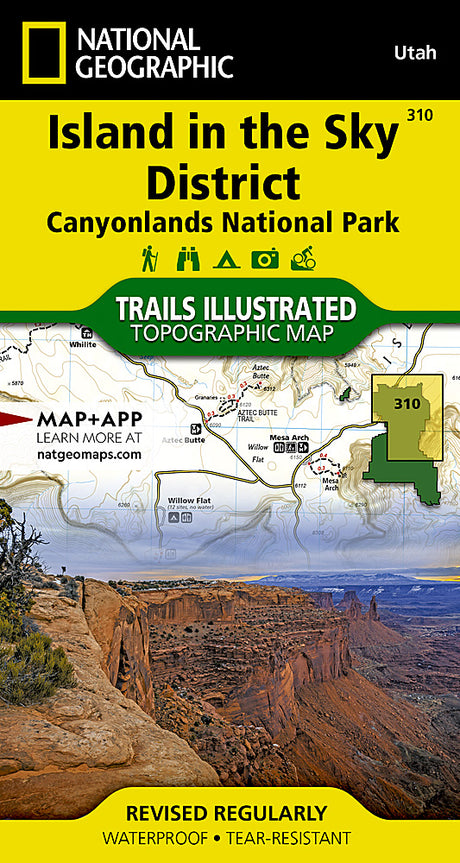 National Geographic Maps Island in the Sky District: Canyonlands National Park Map