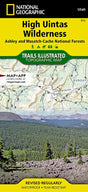National Geographic Maps High Uintas Wilderness Map (Ashley and Wasatch-Cache National Forests)