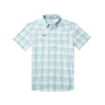 Poncho The Big Sky - Mens Baby Blue and White Plaid