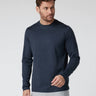 Vuori Long Sleeve Ponto Performance Tee Midnight Heather