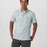 Vuori Bridge Button Down - Mens Storm Blue Fleur