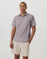 Vuori Bridge Button Down - Mens able Mini Stripe / S