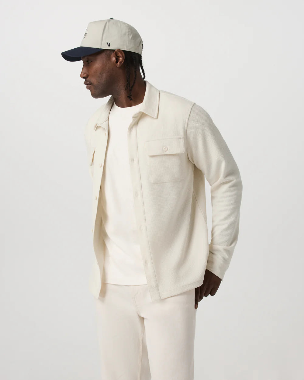 Vuori Waffle Shirt Jacket - Mens