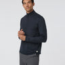 Vuori Ponto Half Zip Mock Neck Ink Heather