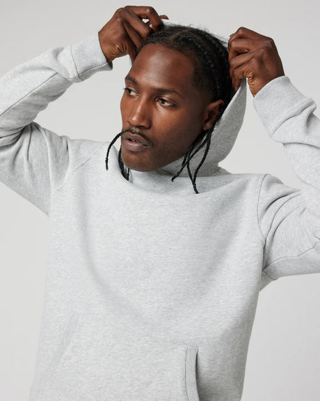 Vuori Seaside Pullover Hoodie -Mens ight Heather Grey / L