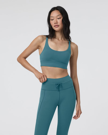 Vuori Yosemite Longline Bra - Womens Tidal / L