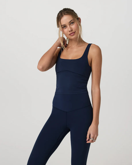 Vuori AllTheForm Tank - Womens Blue Coast