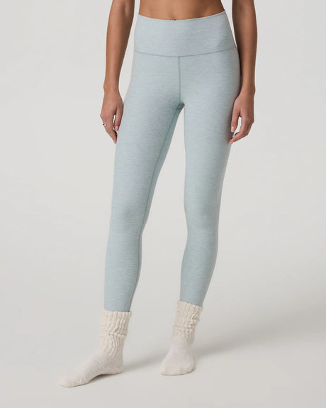 Vuori Clean Elevation Legging - Womens Blue Haze Heather