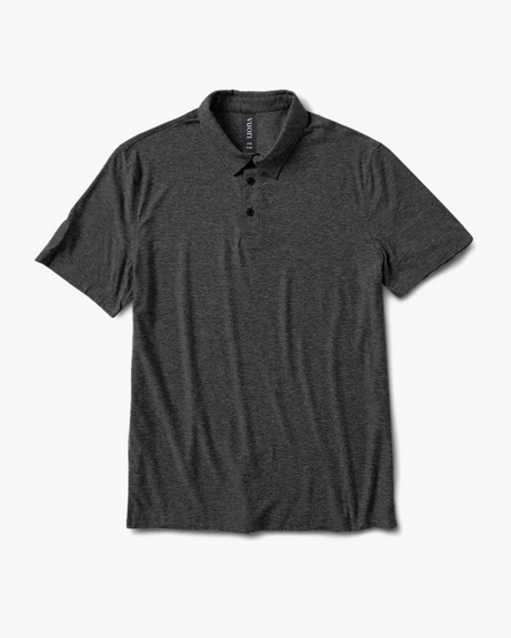 Vuori Strato Tech Polo - Mens Charcoal Heather / M
