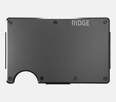 Ridge Wallet Wallet-Cash Strap Gunmetal