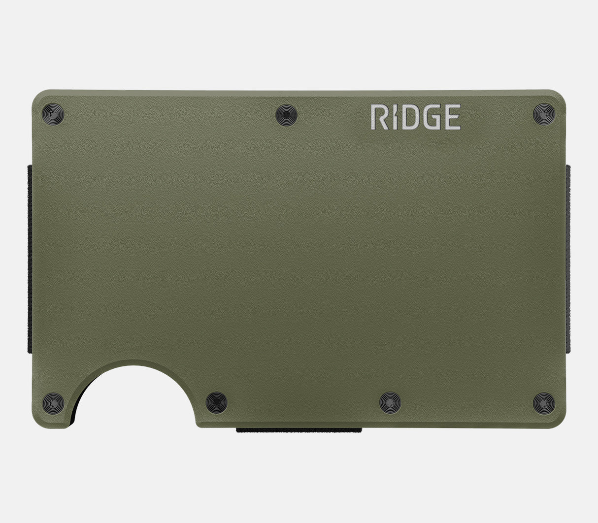 Ridge Wallet Wallet-Cash Strap MatteOlive
