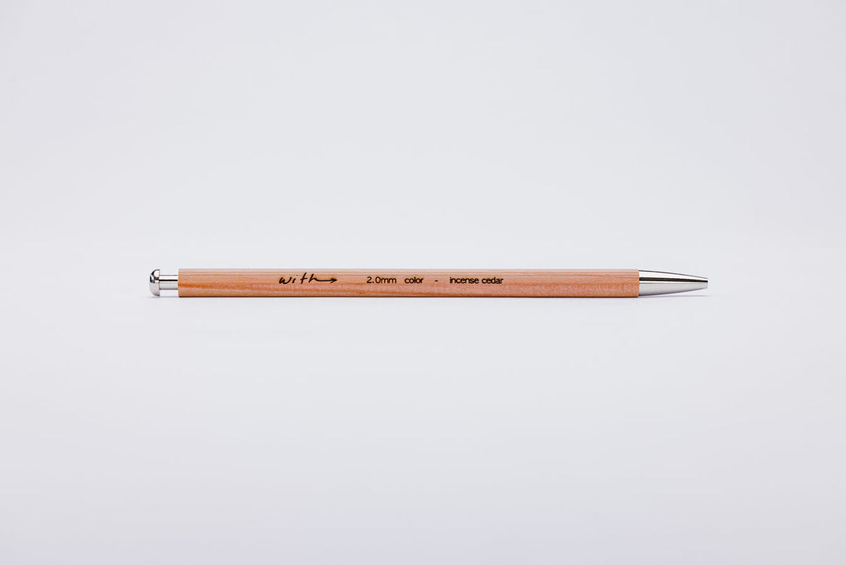 With Official Cedar Mechanical Pencil