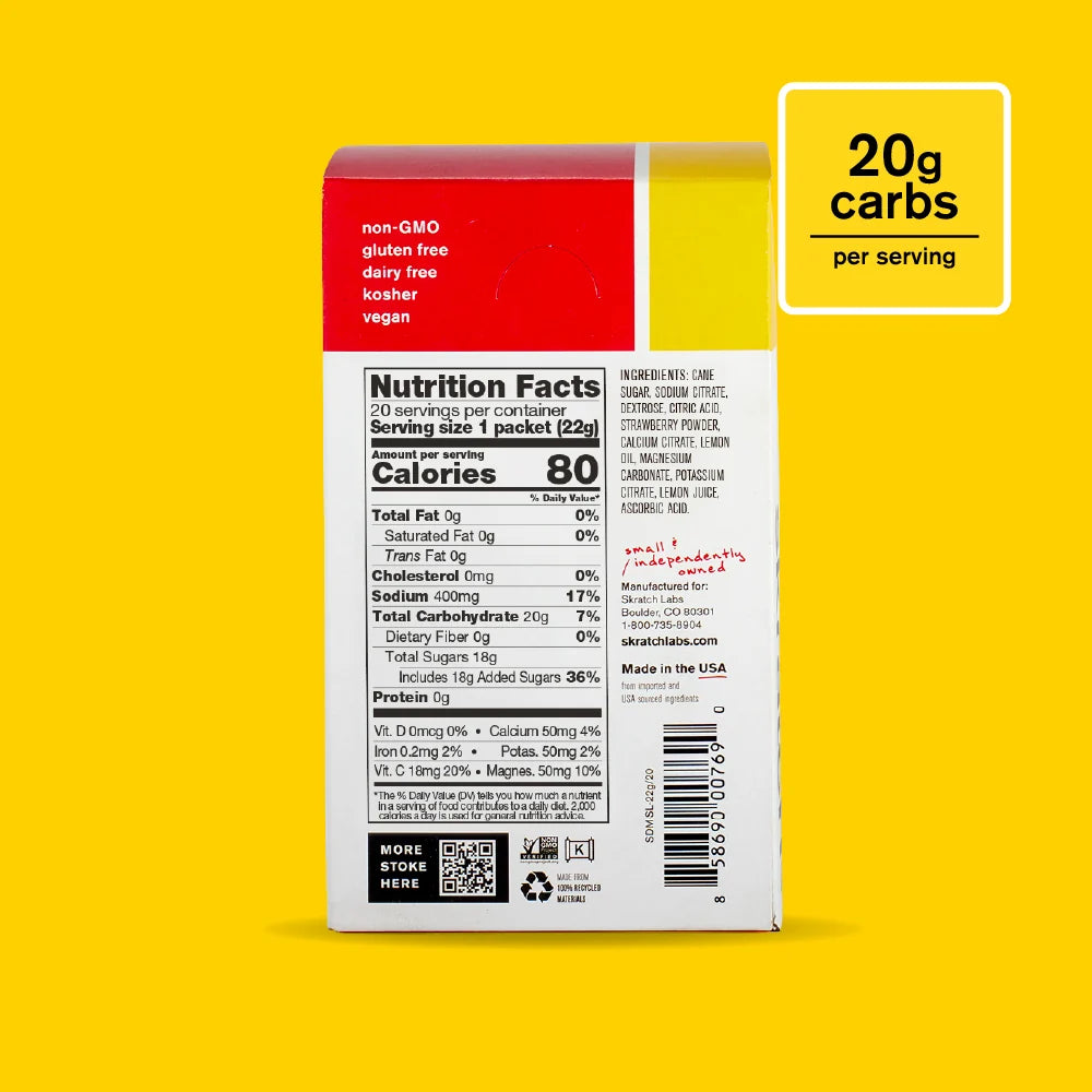 Hydration Sport Drink Mix + Caffeine