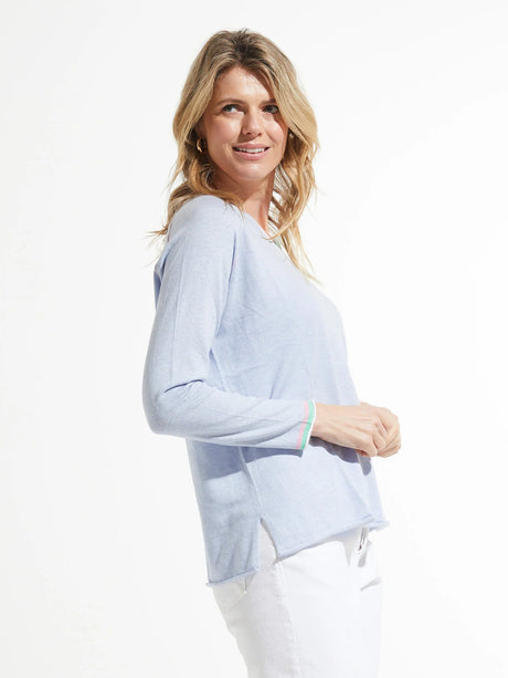 Colorful V Sweater - Women's