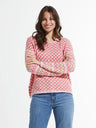 Checked Sweater - Women's