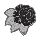 NOSO Patches Black Rose Gray Leaves