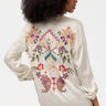 Johnny Was The Slim Audrey Collared Shirt - Womens White