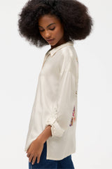 Johnny Was The Slim Audrey Collared Shirt - Womens