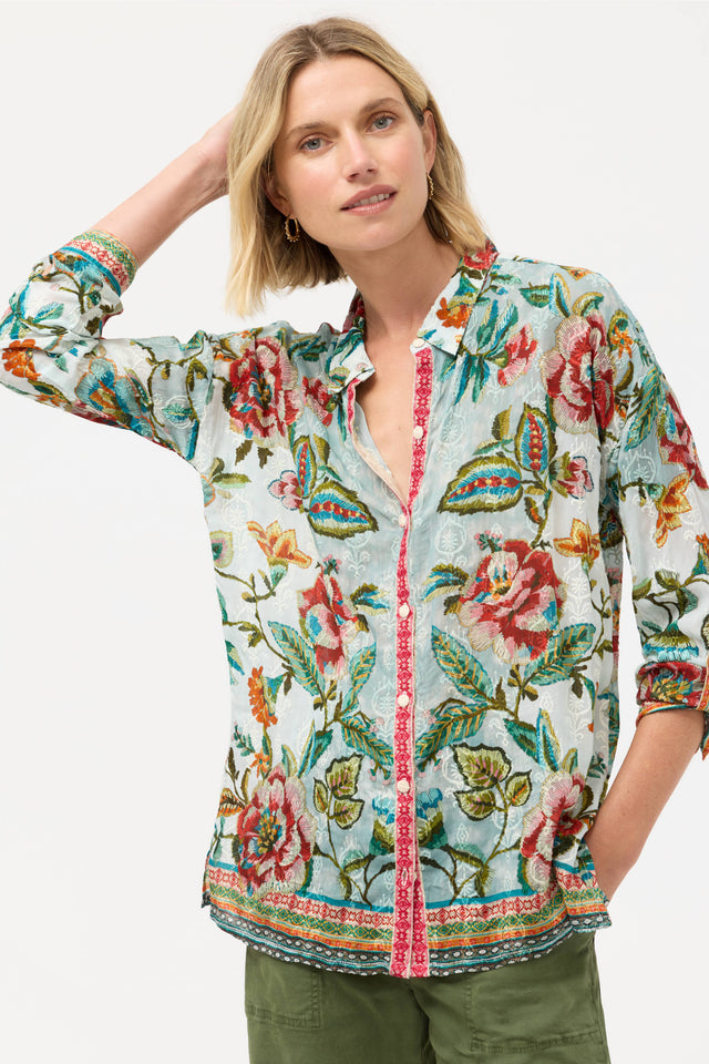 Johnny Was The Audrey Button Up Shirt - Womens Gillian