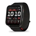 Garmin Venu X1 Blk w/Slate Tit Caseback Blk CF Nylon Band