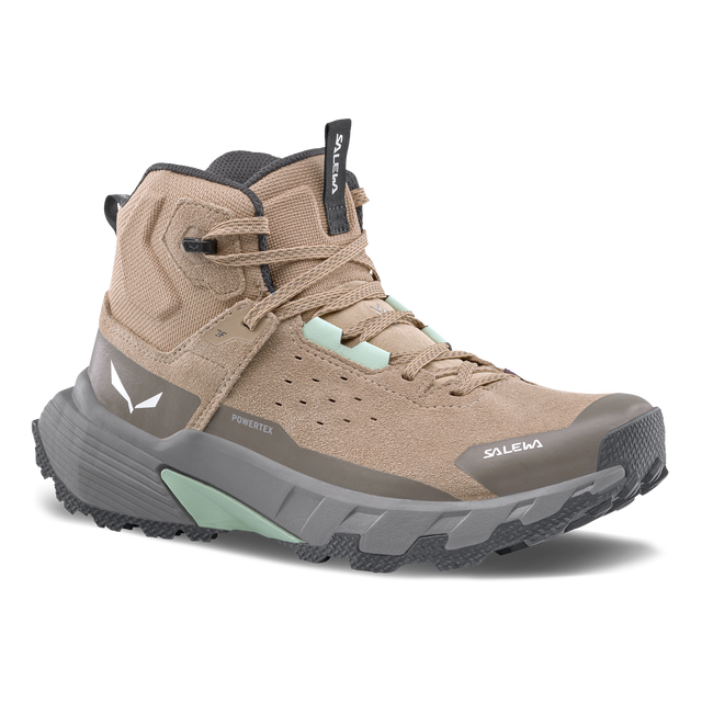 Salewa Pedroc 2 Leather Mid PTX - Womens Quicksand/Bungee Cord