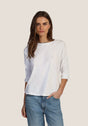 Dylan Julia Knit Shirt - Womens White