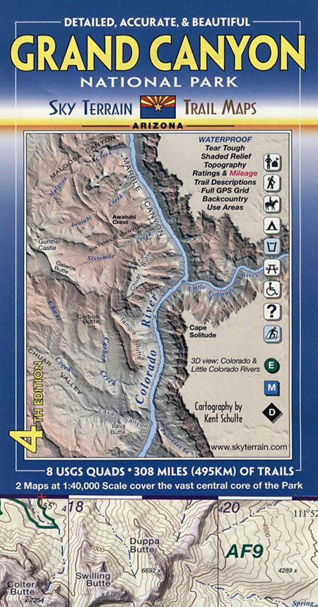 Grand Canyon Map