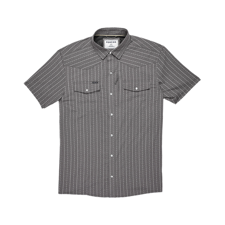 Poncho The Hondo - Mens Vertical tar Print / S