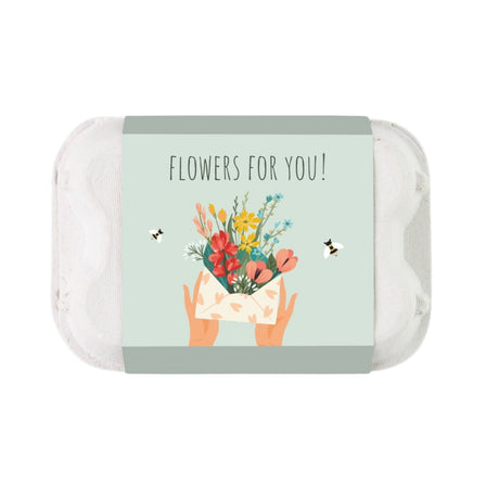 Buzzy Seeds Grow Gifts Egg Carton Seeds Flowers For You