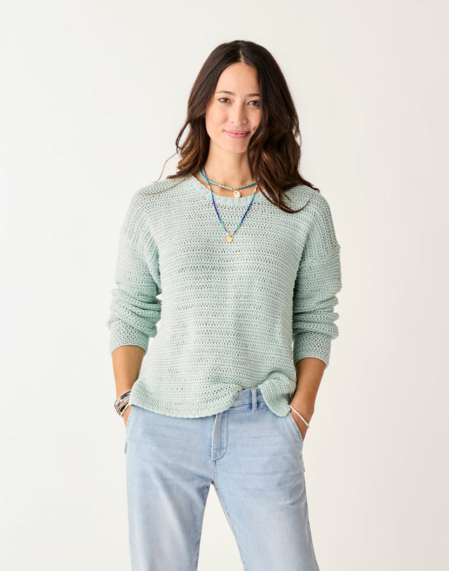 Carve Designs Clarissa Sweater - Womens Surf Spray