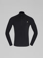 Norrona Femund PureUll Zip Neck - Mens Caviar Black