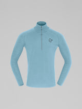 Norrona Femund PureUll Zip Neck - Mens Trooper